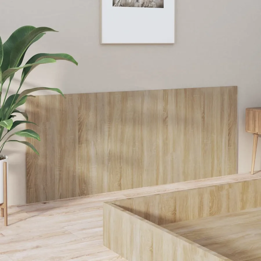 Tête de lit Chêne sonoma 200x1,5x80 cm Bois d'ingénierie - 4