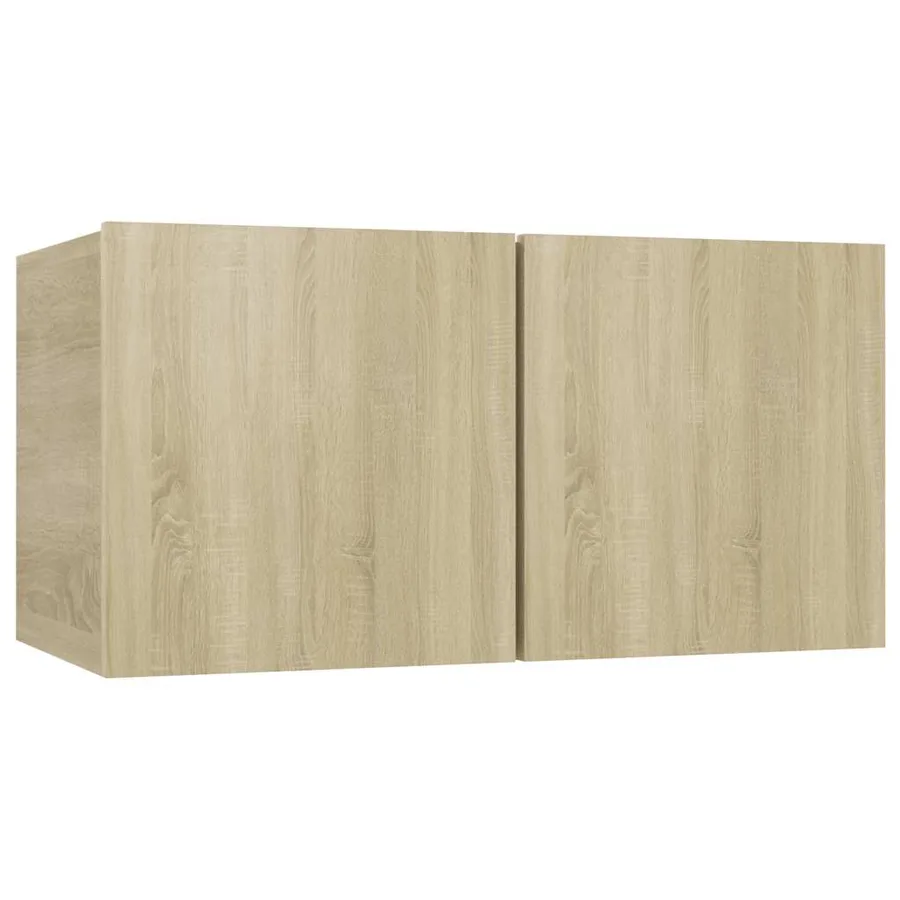 Ensemble de meuble TV 8 pcs Chêne sonoma Bois d'ingénierie - 4