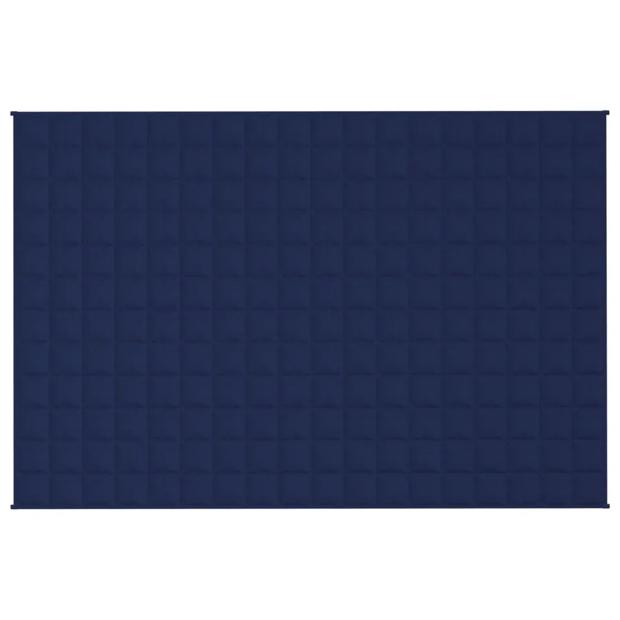 Couverture lestée Bleu 122x183 cm 9 kg Tissu - 3