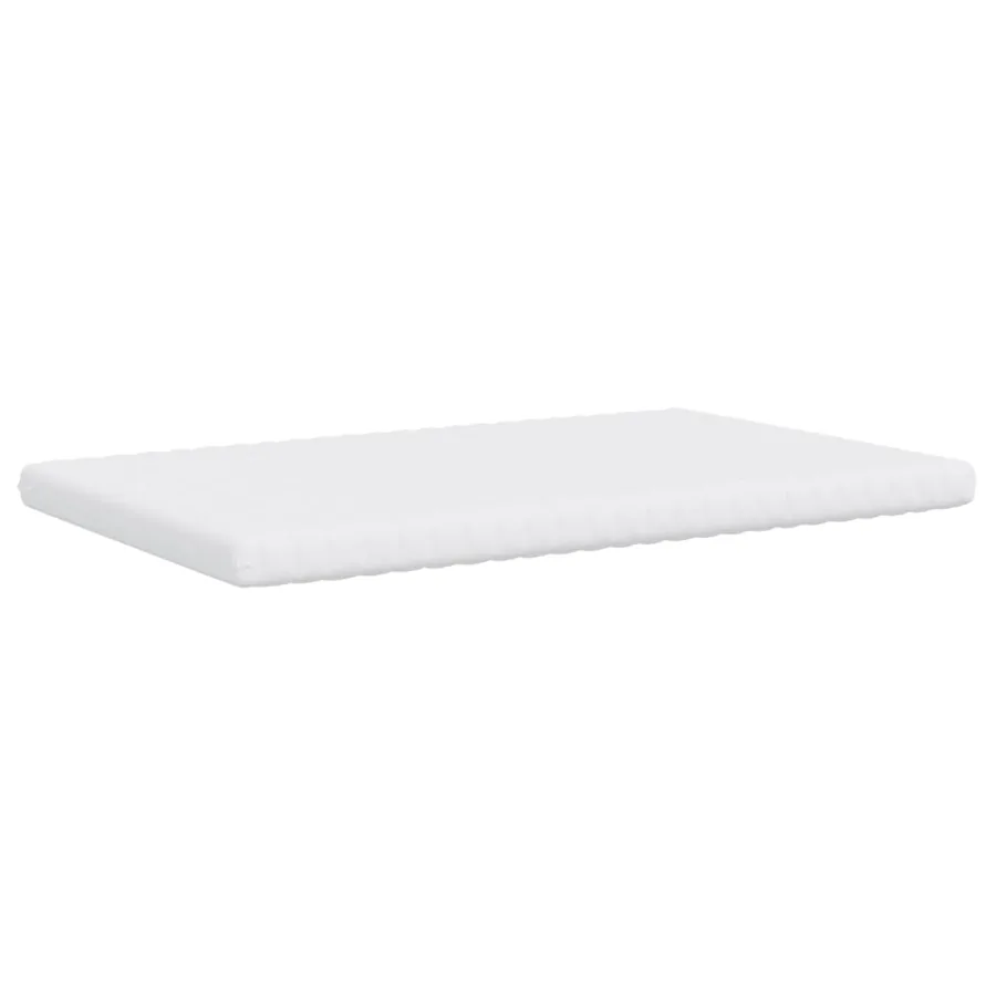 Matelas en mousse blanc 120x200 cm 7 zones dureté 20 ILD - 3