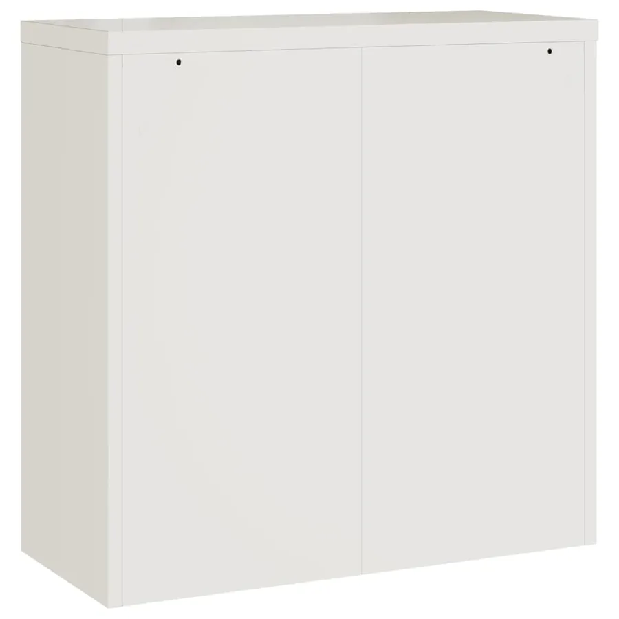 Classeur blanc 90x40x130 cm acier - 10
