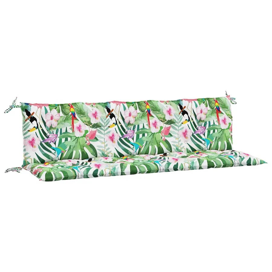 Coussins de banc de jardin lot de 2 multicolore tissu Oxford - 2