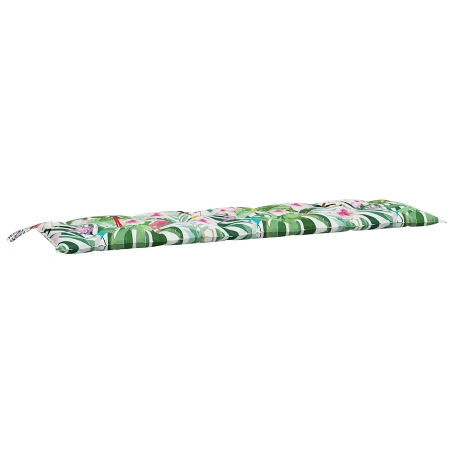 Coussins de banc de jardin lot de 2 multicolore tissu Oxford - 5