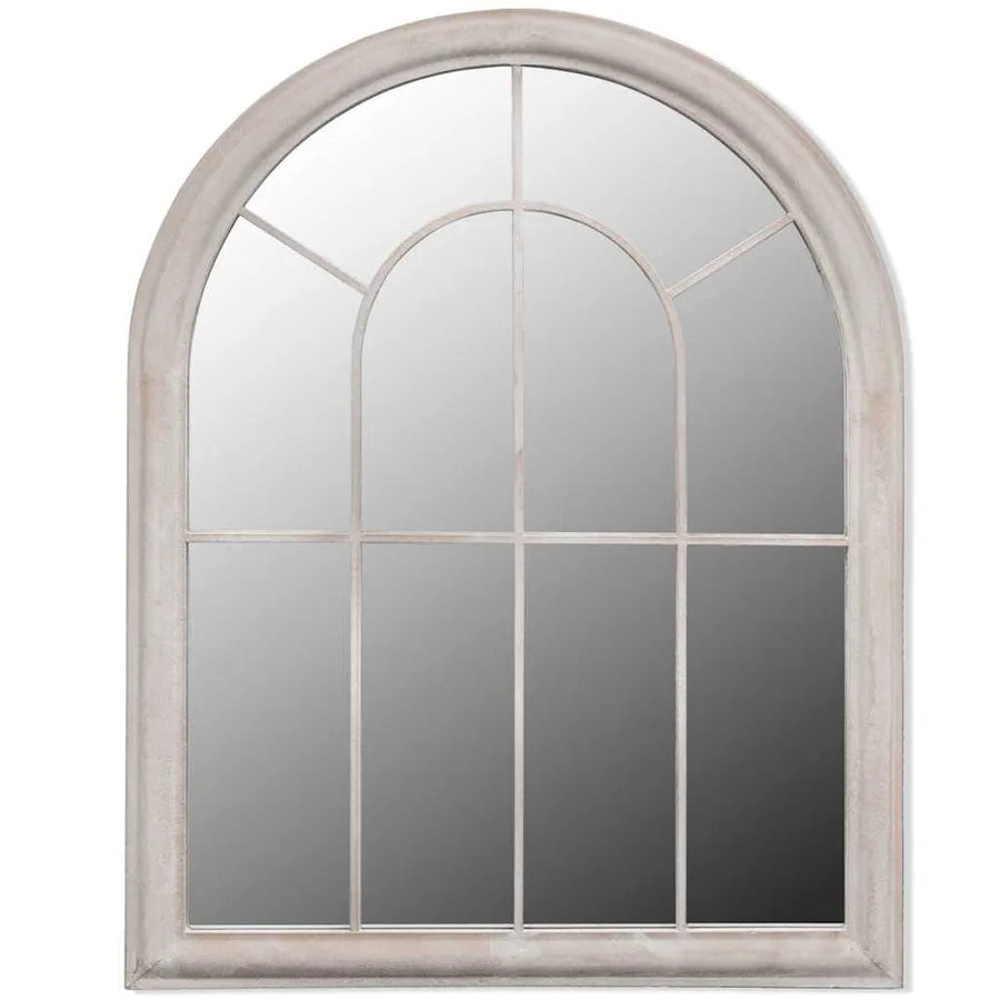 Miroir de jardin d'arche rustique 69x89 cm Intérieur/extérieur - 2