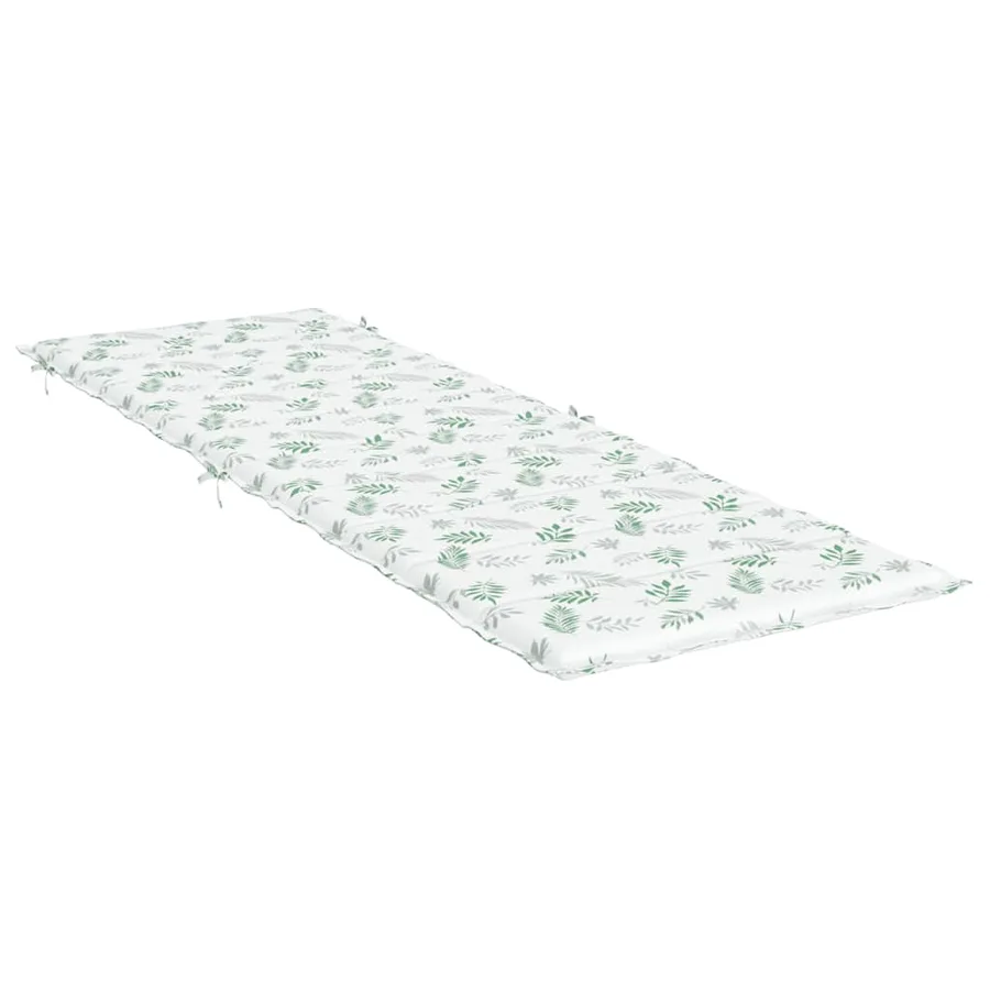Coussin de chaise longue motif de feuilles tissu oxford - 4