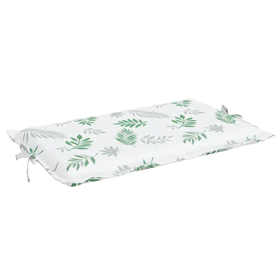 Coussin de chaise longue motif de feuilles tissu oxford - 5