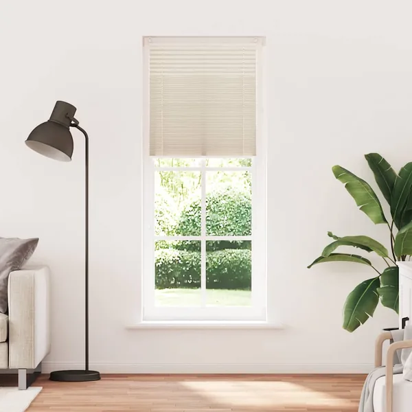 Store plissé 90x200 cm Crème