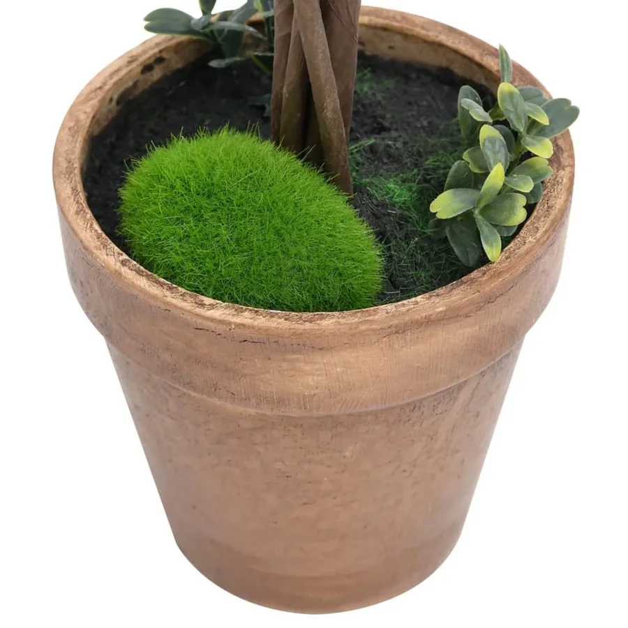Plantes de buis artificiel 2 pcs avec pots Boule Vert 41 cm - 4