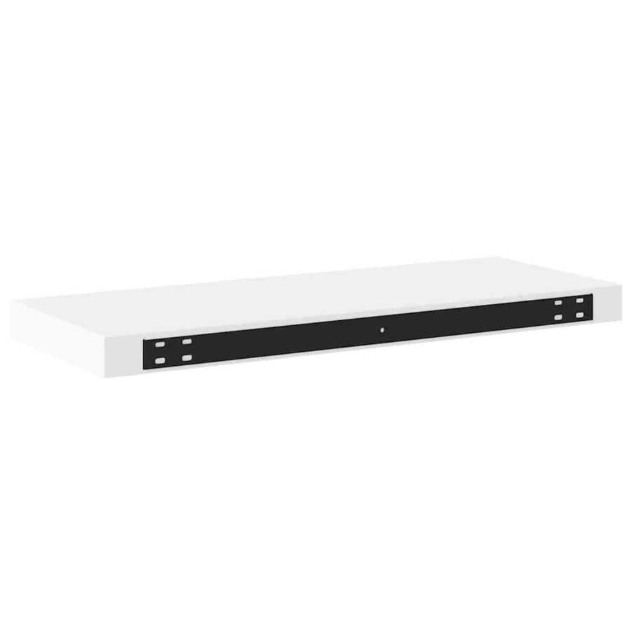 Étagères murales flottantes 2 pcs blanc 60x23,5x3,8 cm MDF - 9