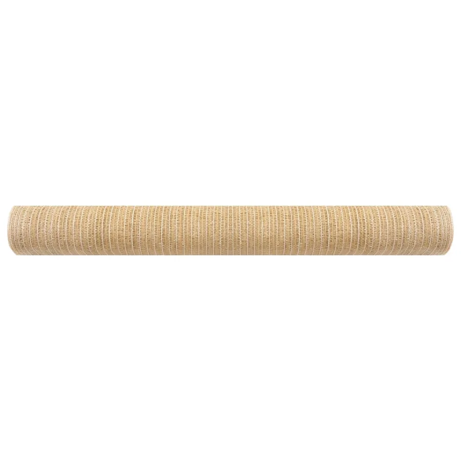 Filet brise-vue Beige 2x10 m PEHD 150 g/m² - 3