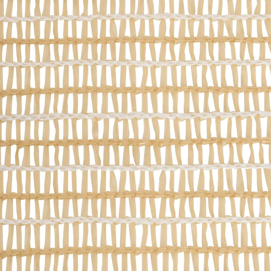 Filet brise-vue Beige 2x10 m PEHD 150 g/m² - 4