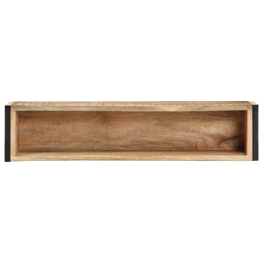 Jardinière 90x20x68 cm Bois de manguier brut - 3