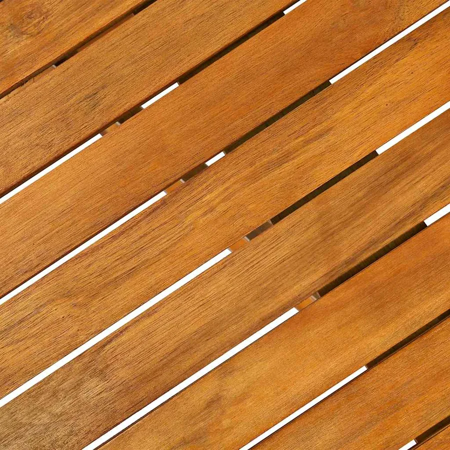 Ensemble à manger de jardin 11 pcs 280x90x75 cm bois d'acacia - 10