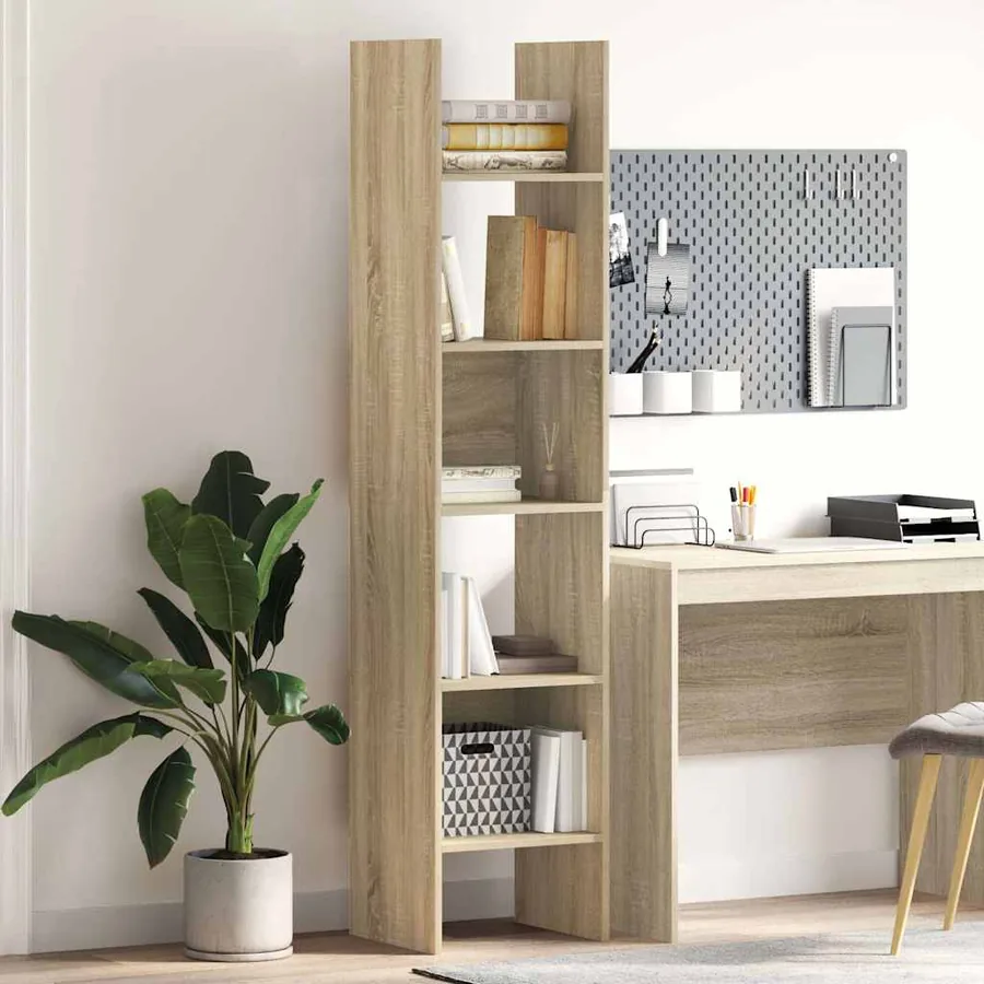Bibliothèque Chêne sonoma 40x35x180 cm Bois d’ingénierie