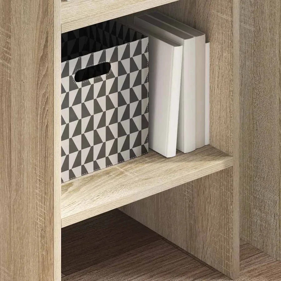 Bibliothèque Chêne sonoma 40x35x180 cm Bois d’ingénierie - 3