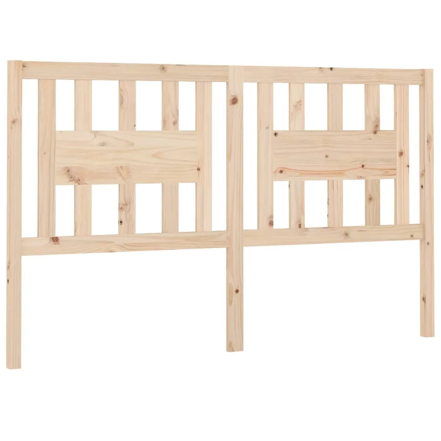 Tête de lit 141x4x100 cm Bois massif de pin - 2