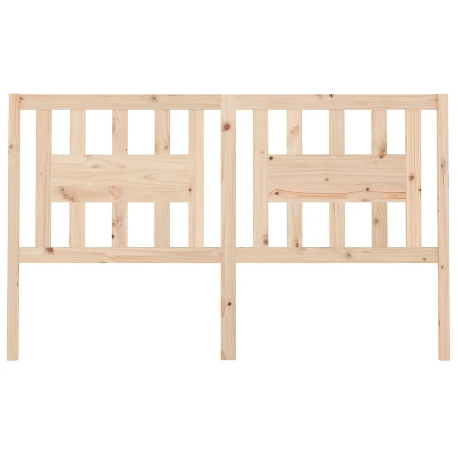Tête de lit 141x4x100 cm Bois massif de pin - 3