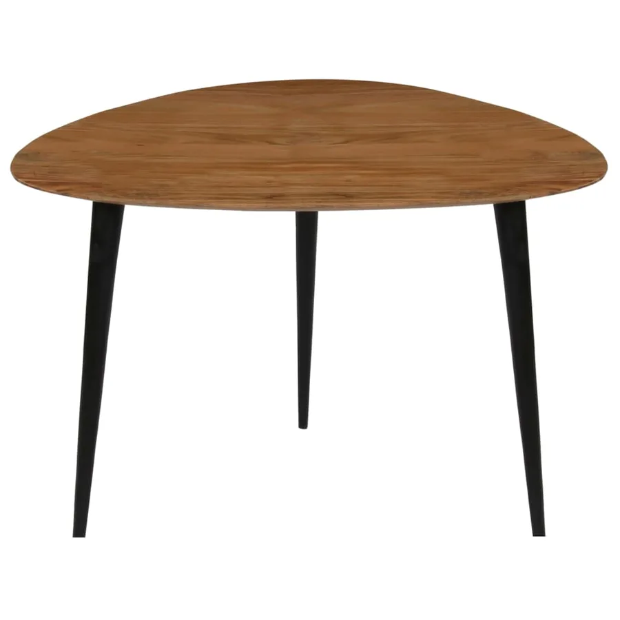 Tables basses 3 pcs Bois d'acacia massif - 5