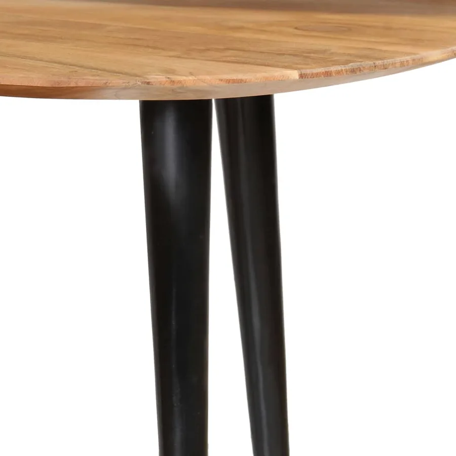 Tables basses 3 pcs Bois d'acacia massif - 8