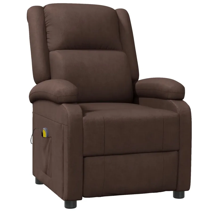 Fauteuil de massage Marron Similicuir - 2