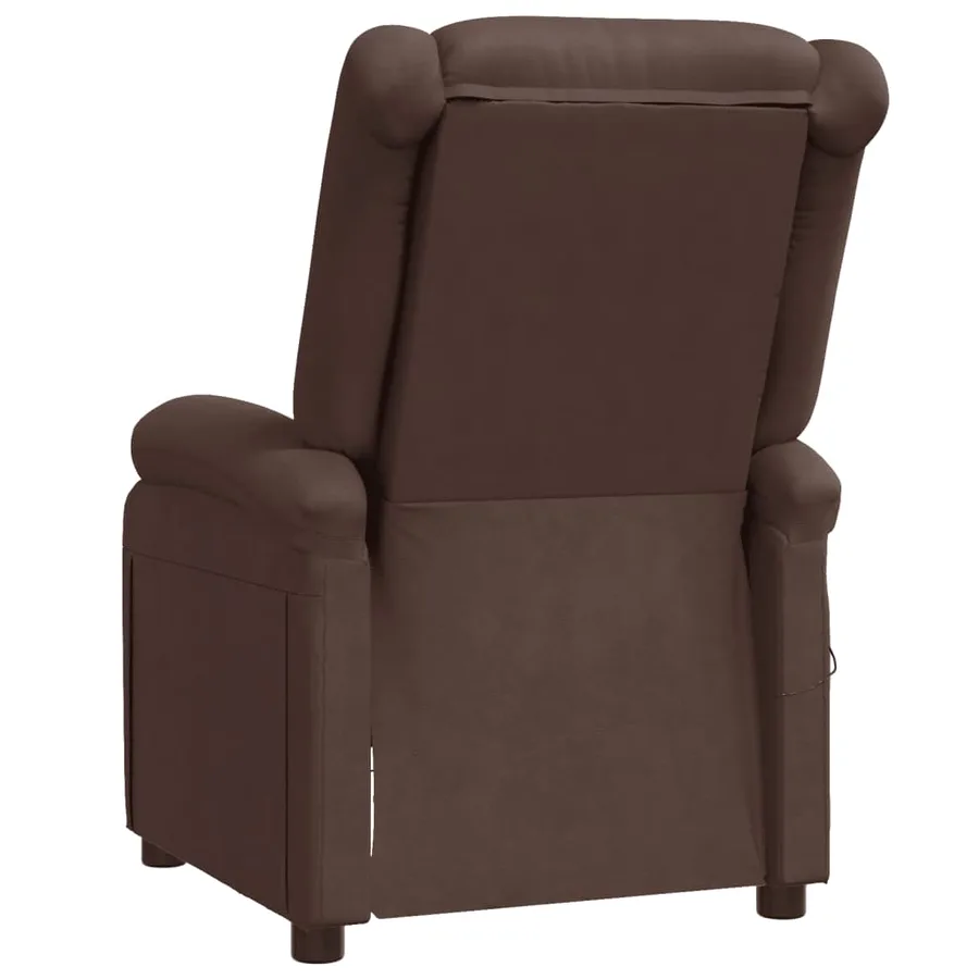 Fauteuil de massage Marron Similicuir - 5