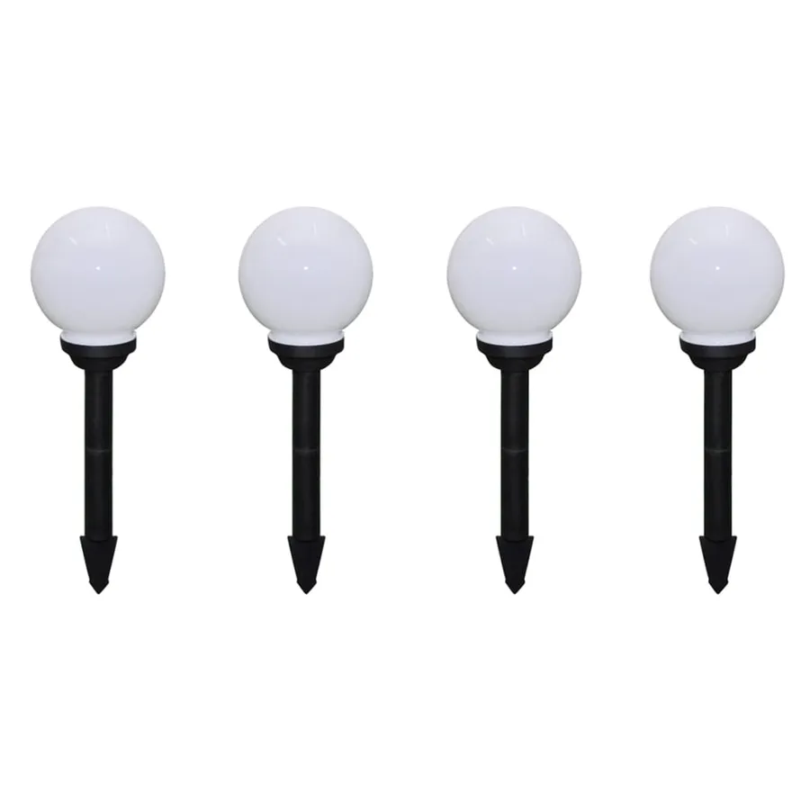8 pcs Lampes d'allée d'extérieur à LED 15 cm et piquet au sol - 2