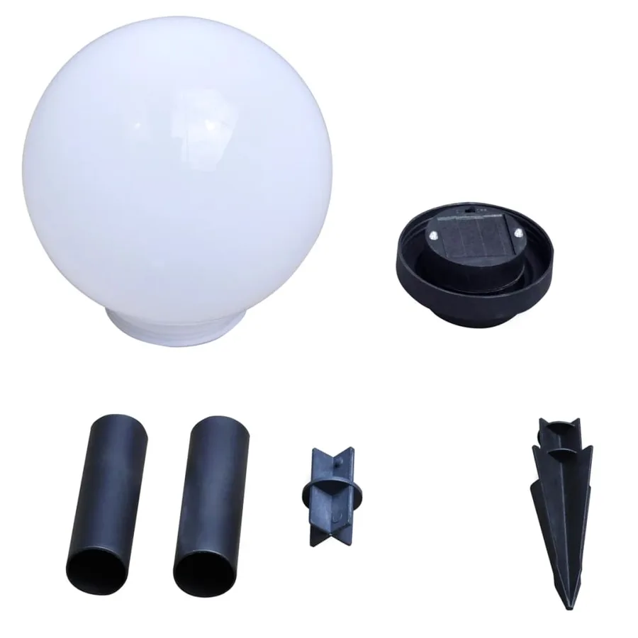 8 pcs Lampes d'allée d'extérieur à LED 15 cm et piquet au sol - 6