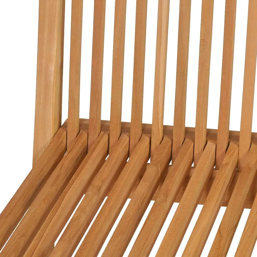 Ensemble à manger de jardin 9 pcs Bois de teck massif - 10