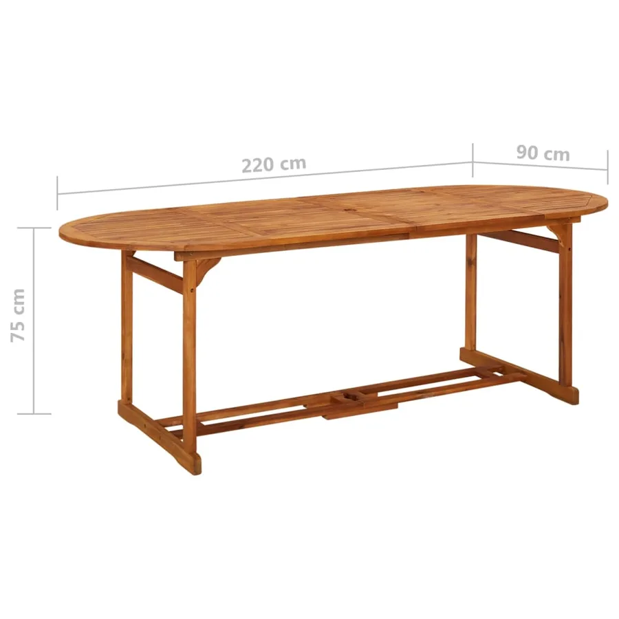 Ensemble à manger de jardin 11 pcs avec coussins Gris - 11