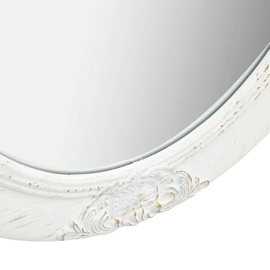 Miroir mural style baroque 50x60 cm Blanc - 4