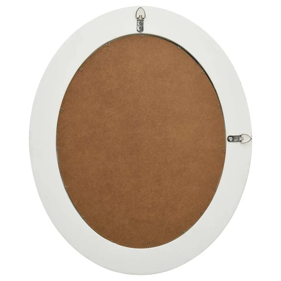 Miroir mural style baroque 50x60 cm Blanc - 5