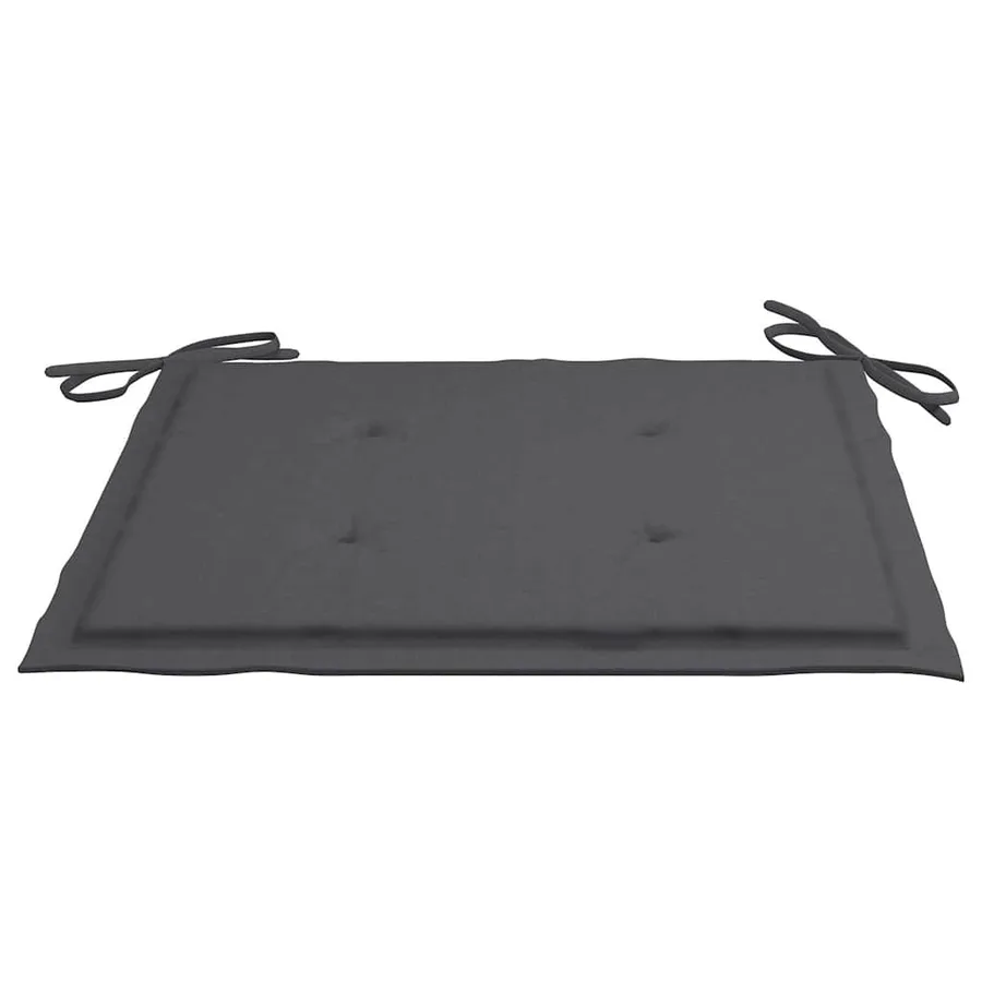 Chaises pliables de jardin avec coussins lot de 6 Bois de teck - 7