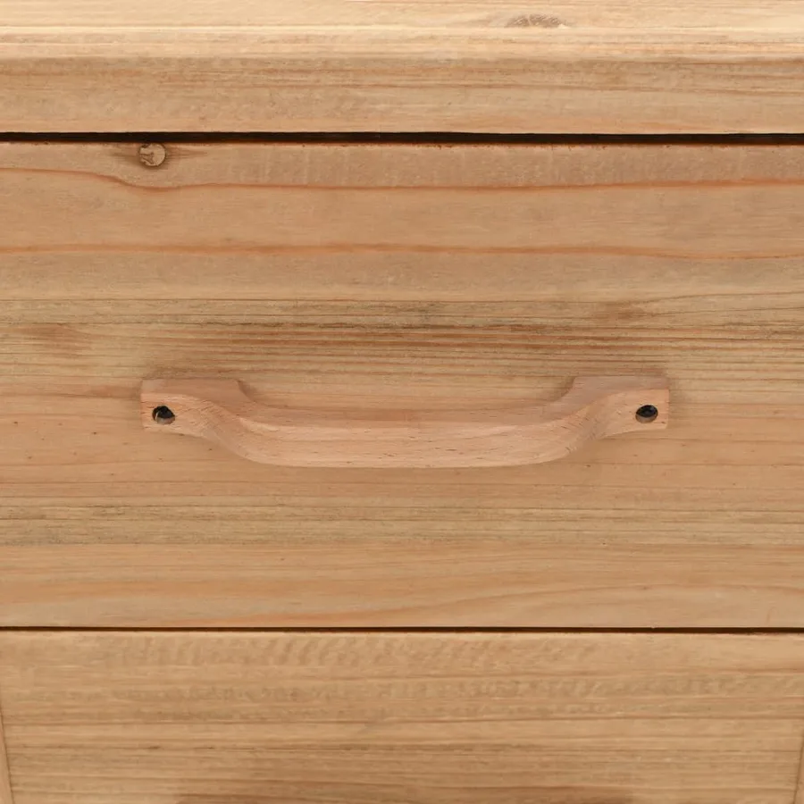 Table de chevet Bois de sapin massif 50 x 35 x 57 cm - 7