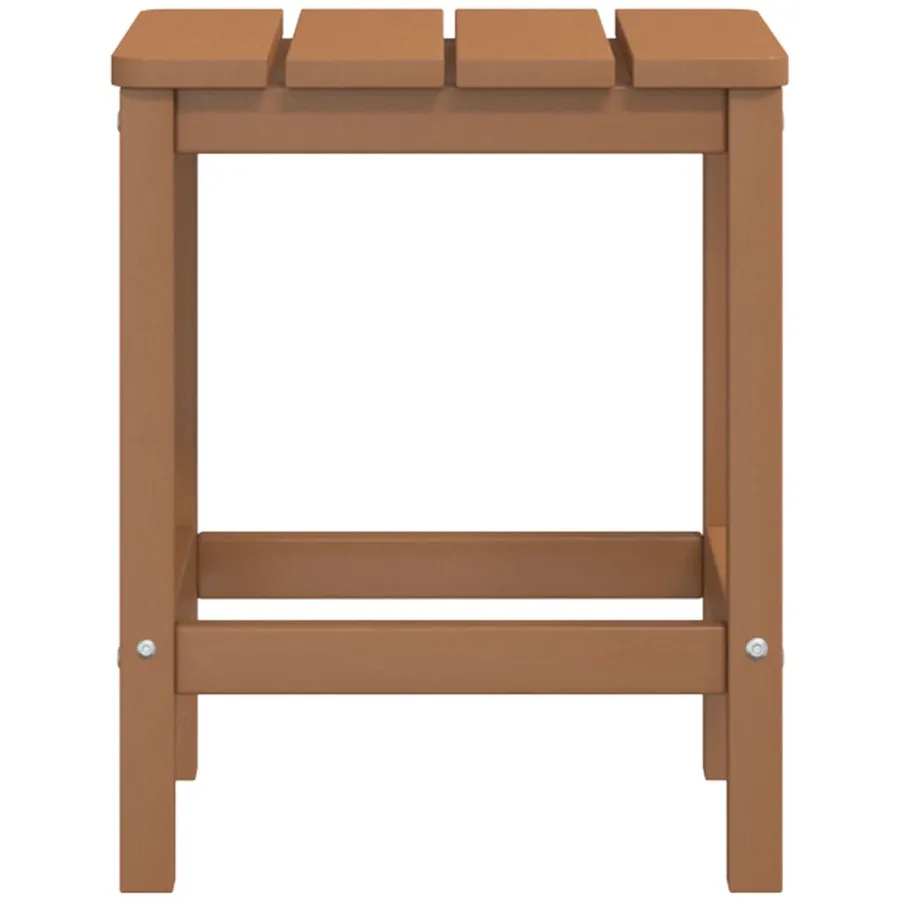 Table de jardin Adirondack Marron 38x38x46 cm PEHD - 5