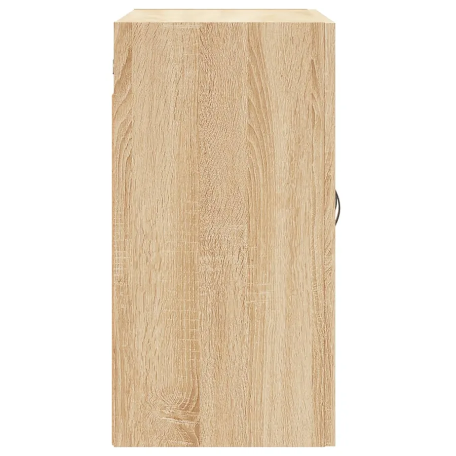 Armoire murale chêne sonoma 60x31x60 cm bois d'ingénierie - 7