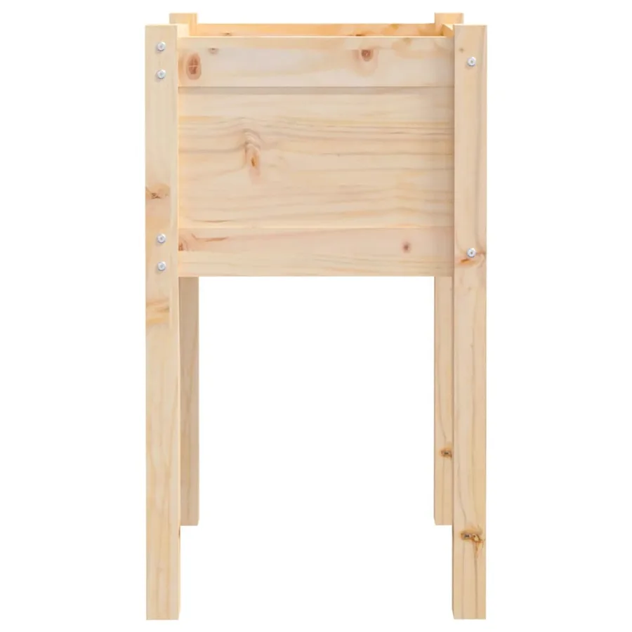 Jardinière d'extérieur 50x50x70 cm bois de pin massif - 4
