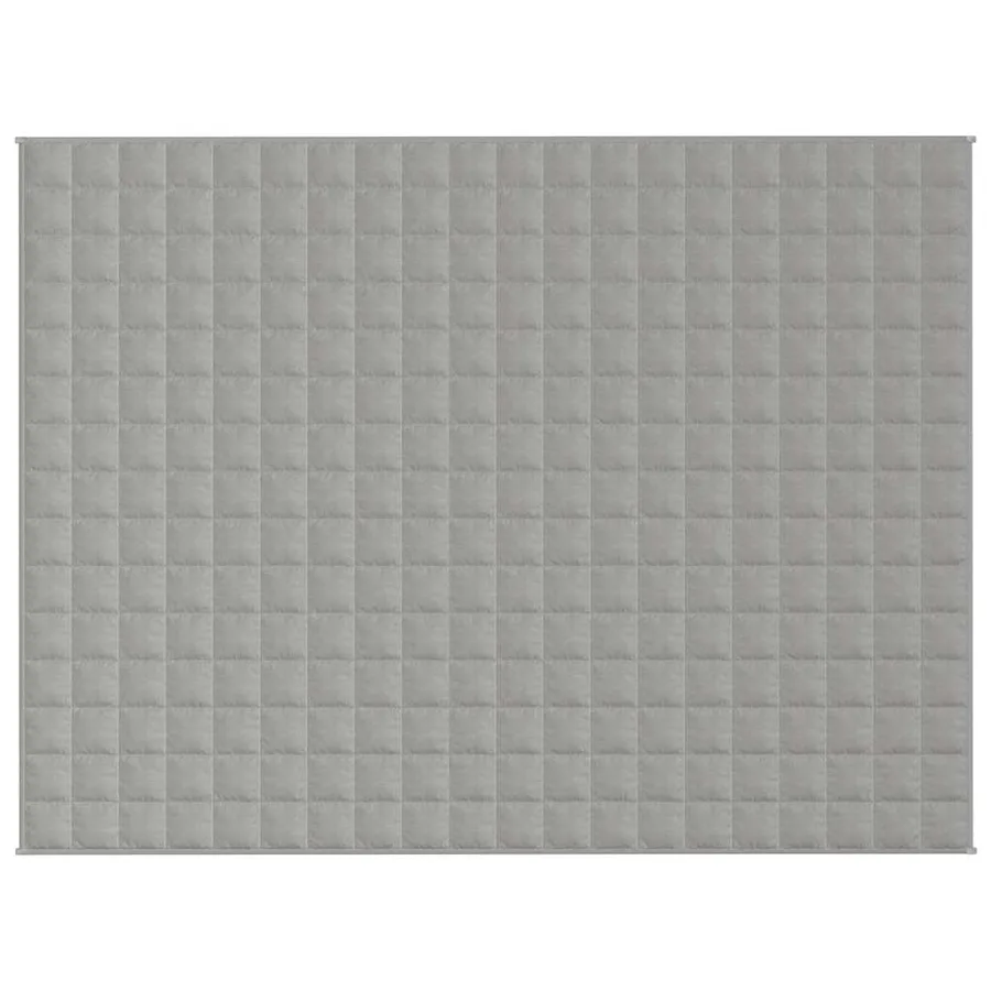 Couverture lestée Gris 150x200 cm 7 kg Tissu - 3