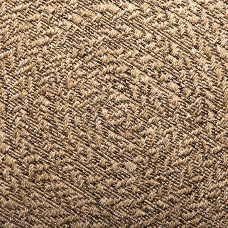 Tapis 160 cm aspect jute intérieur et extérieur - 5