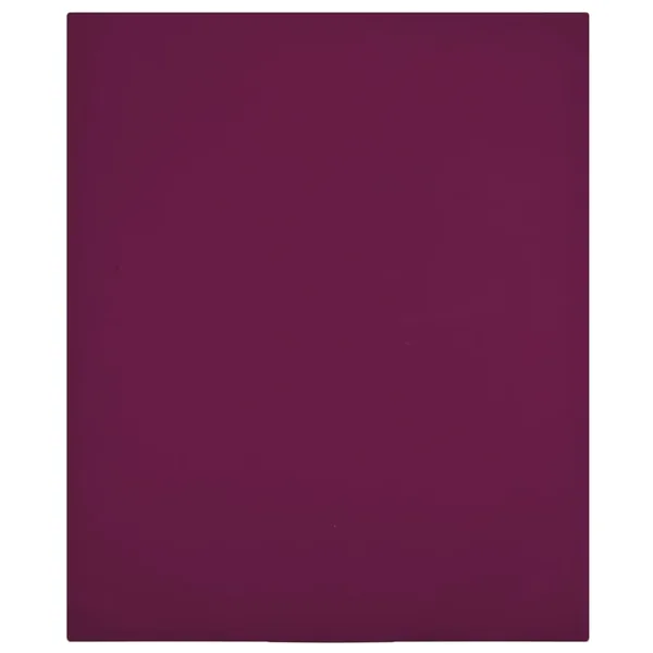 Draps-housses Jersey 2 pcs Bordeaux 140x200 cm Coton