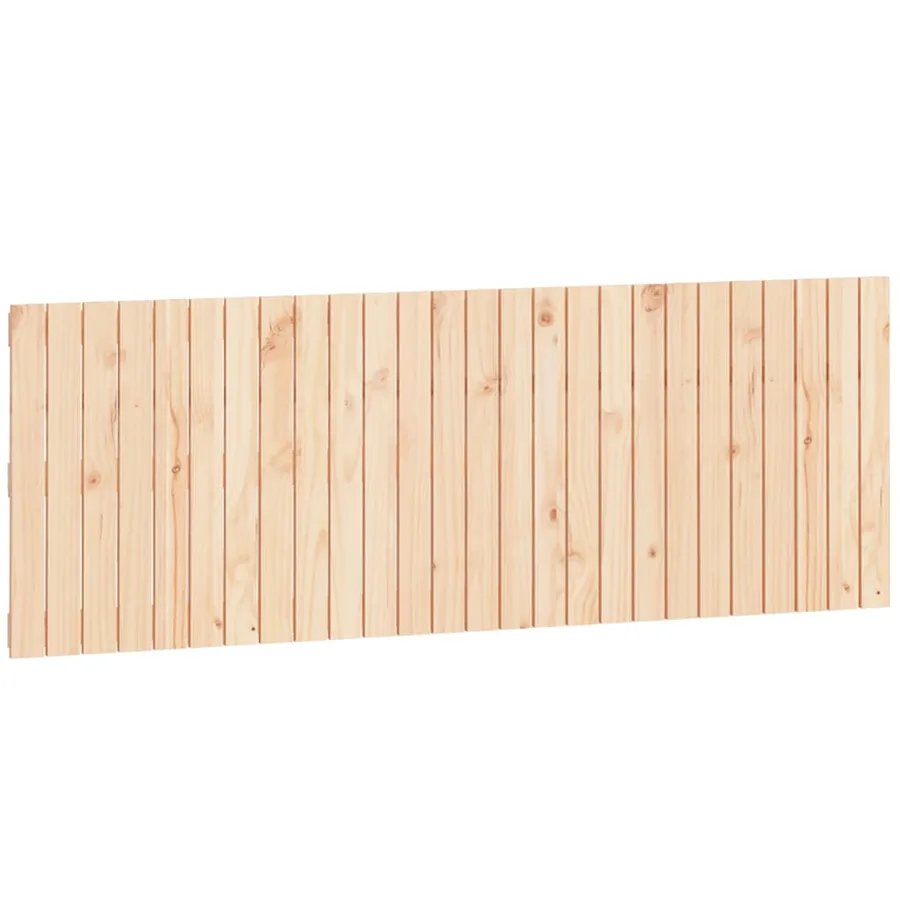 Tête de lit murale 166x3x60 cm Bois massif de pin - 2