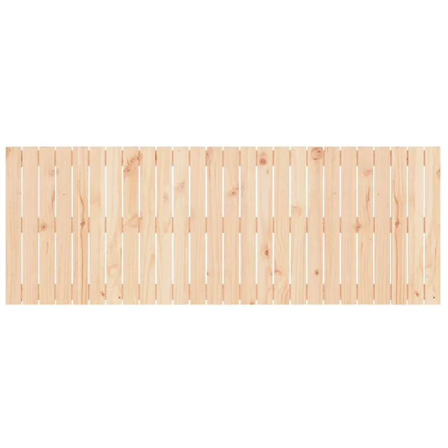 Tête de lit murale 166x3x60 cm Bois massif de pin - 4
