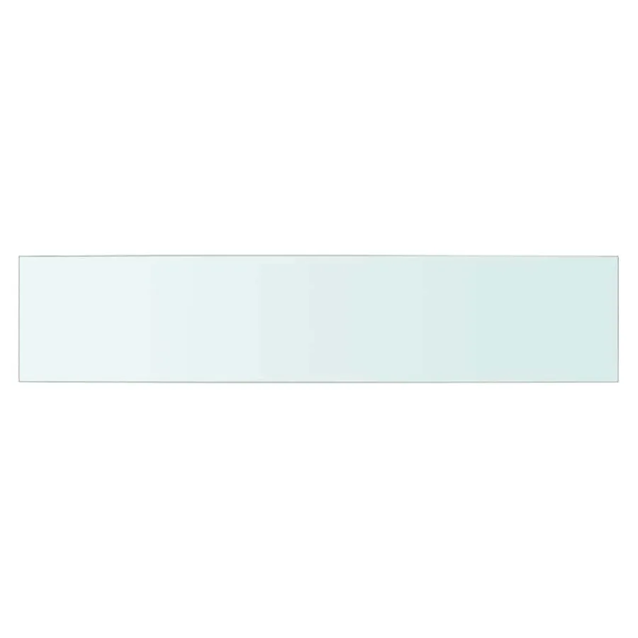 Panneau d’étagère Verre transparent 70 x 15 cm - 2