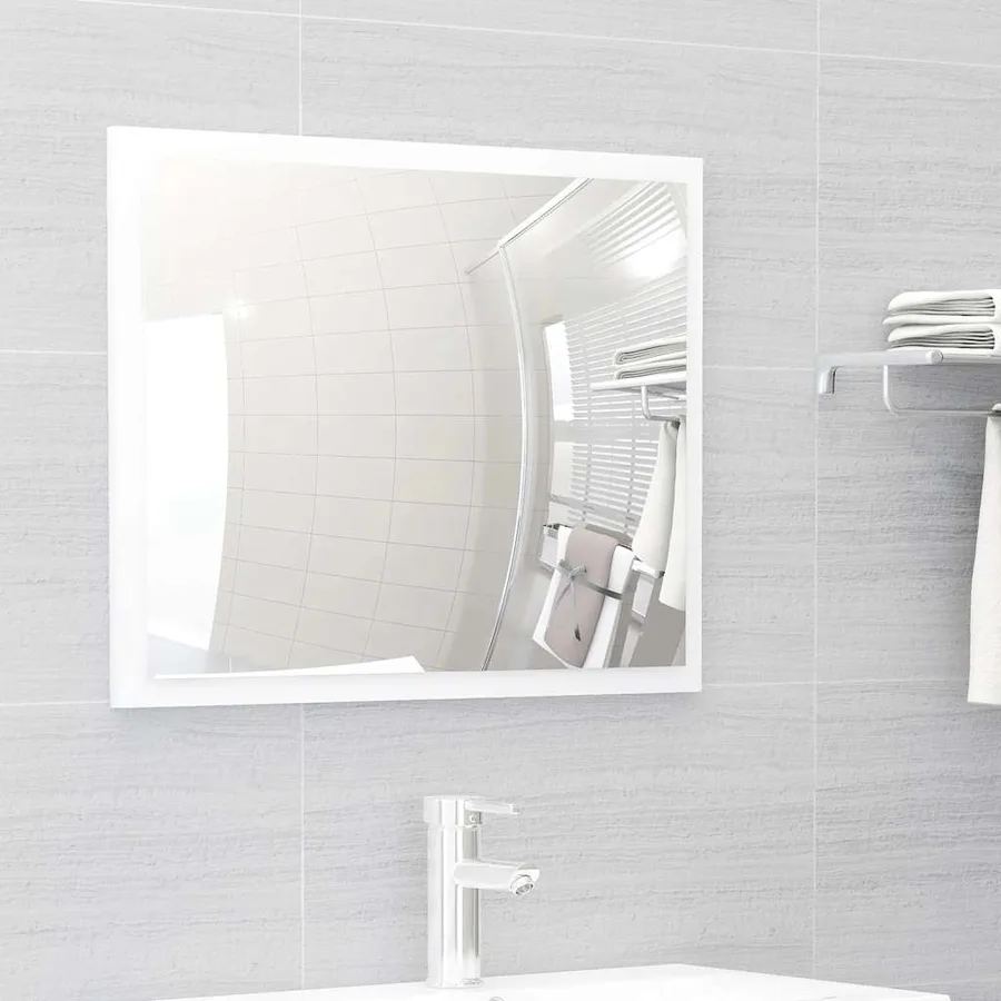 Meubles de salle de bain blanc bois d'ingénierie - 13