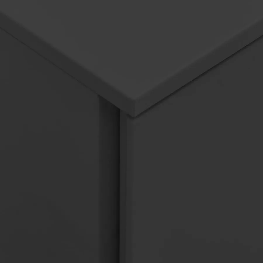 Classeur mobile Anthracite 39x45x60 cm Acier - 10
