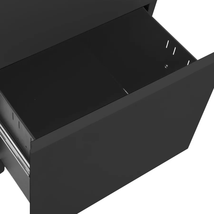 Classeur mobile Anthracite 39x45x60 cm Acier - 7