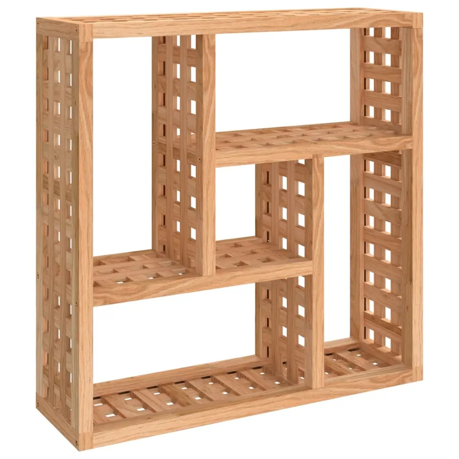 Étagère murale 49x15x49 cm Bois massif de noyer - 2