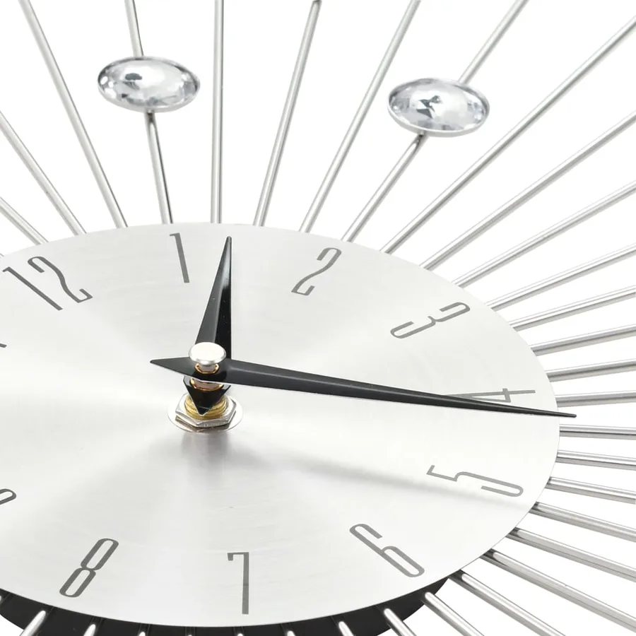 Horloge murale avec mouvement à quartz Design moderne 50 cm - 4