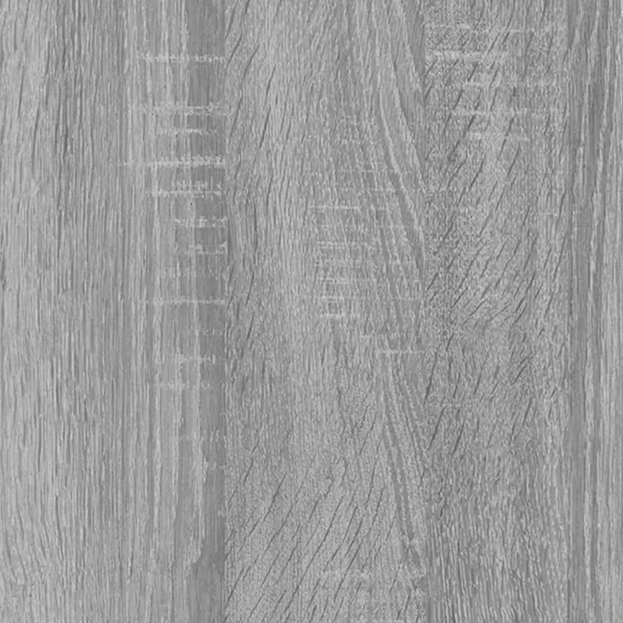 Coiffeuse à LED avec armoire Sonoma gris Bois d'ingénierie - 16