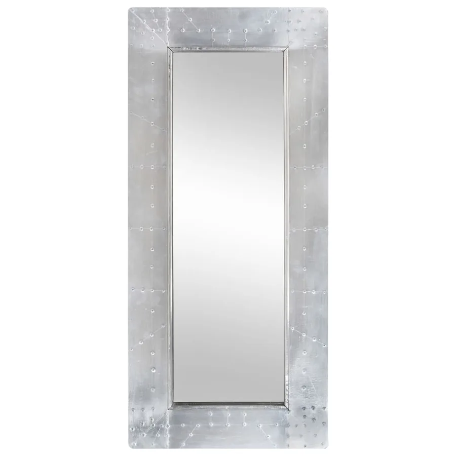 Miroir de style aviation 110x50 cm Métal - 2