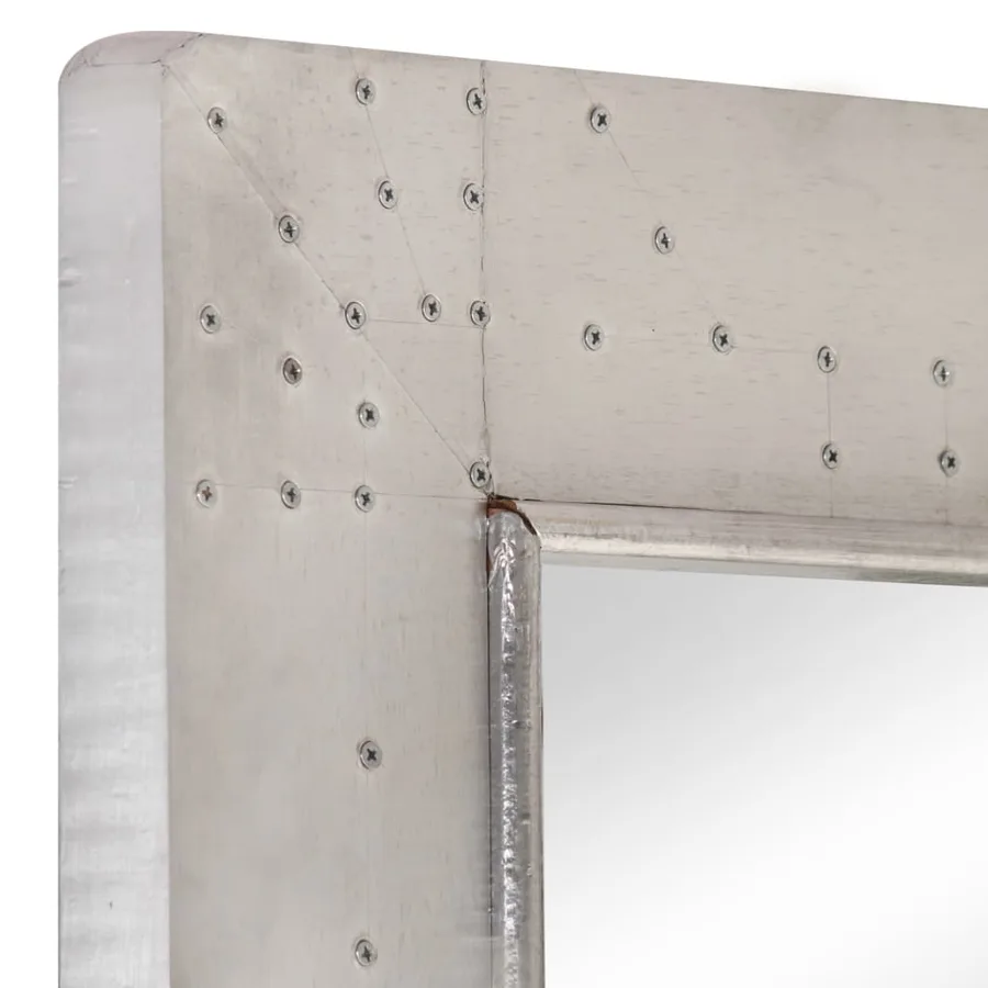 Miroir de style aviation 110x50 cm Métal - 6